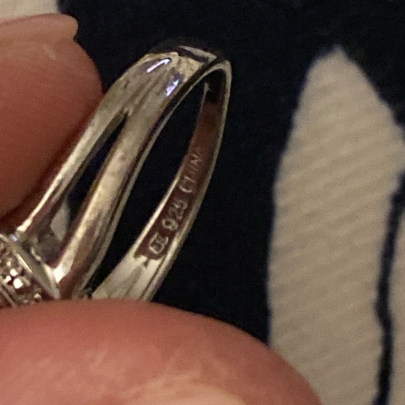 Sterling Silver Genuine Tanzanite Diamond … - Picture 2 of 8